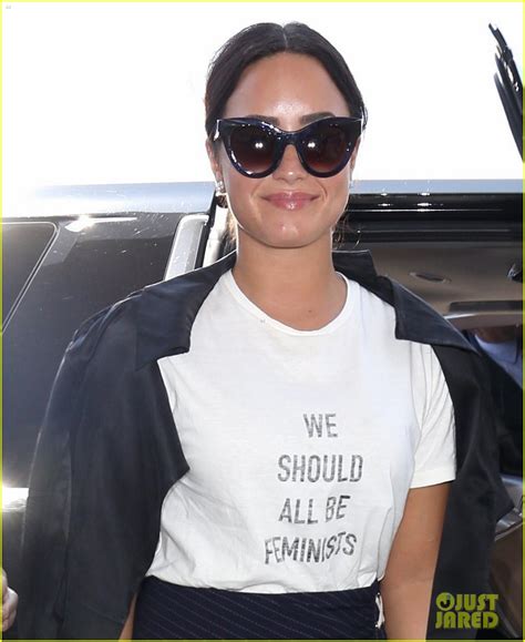 demi lovato dior shirt|Demi Lovato Joins Natalie Portman & Jennifer Lawrence in 'We .